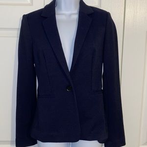 Express Navy Blue Blazer/Suit Jacket